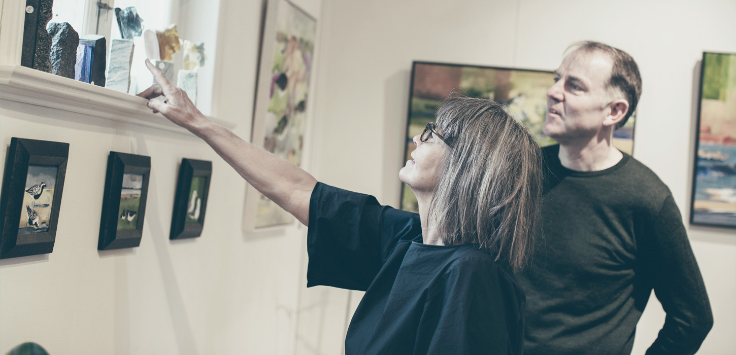 Ausstellung in Ribe Glas und Galerie | Süddänische Nordsee