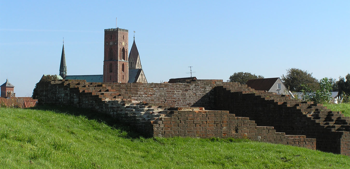 Ruine bei Slotsbanken | Süddänische Nordsee