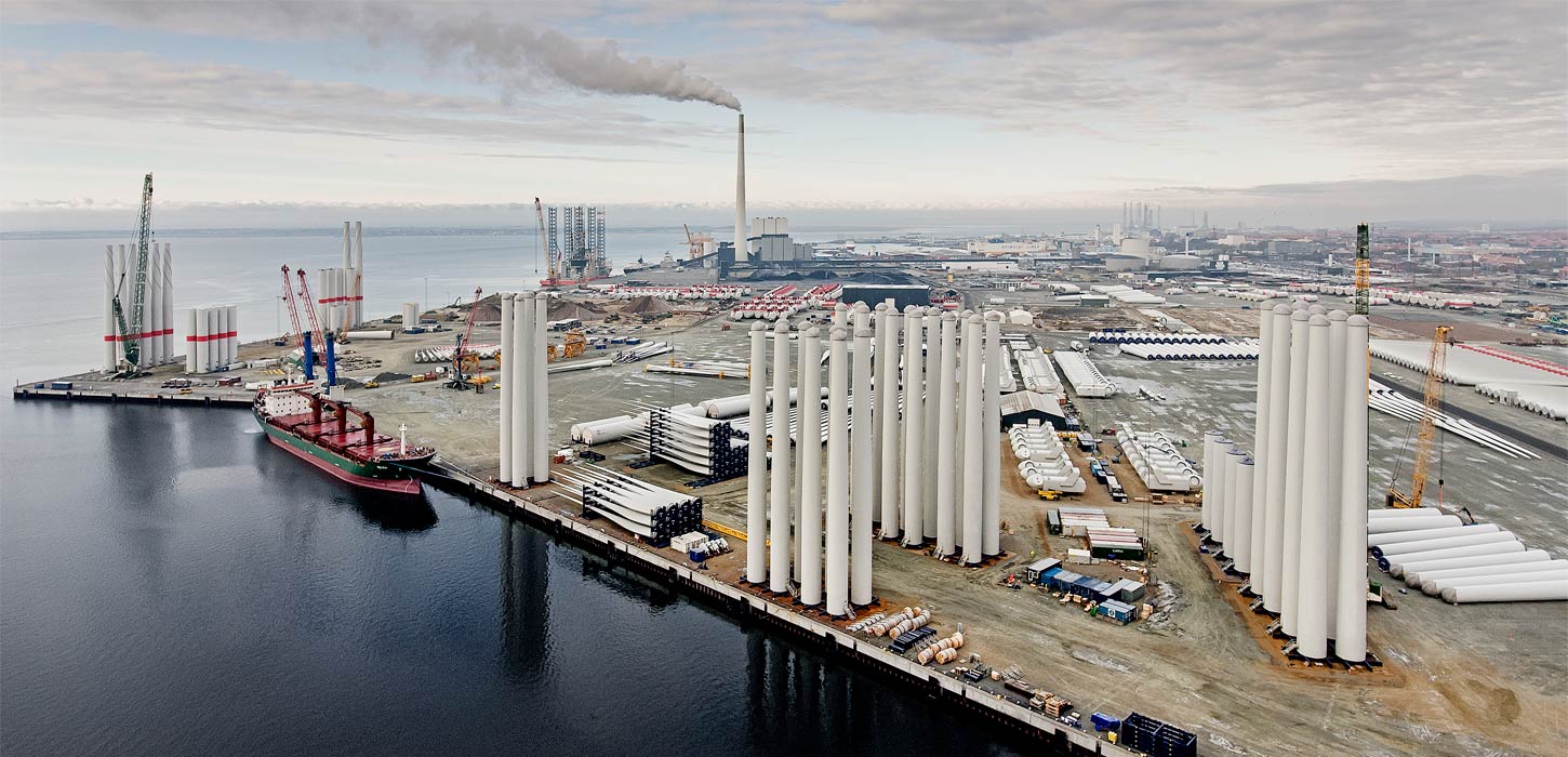 Borerig på Esbjerg Havn