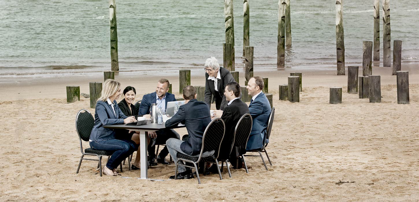 Møder og konferencer | Møde på Hjerting Strand