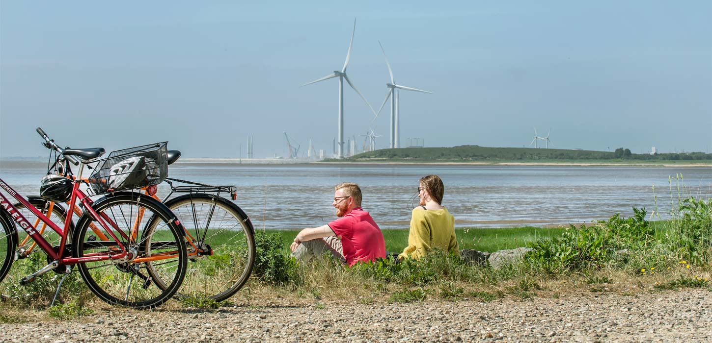 Windkraftanlagen in Esbjerg | Süddänische Nordsee