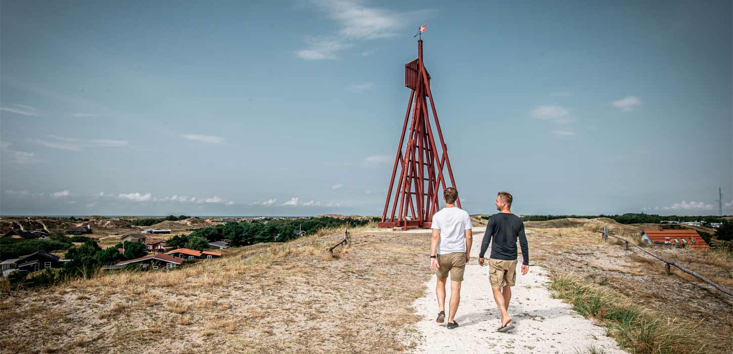 Sea mark on Fanø | By the Wadden Sea