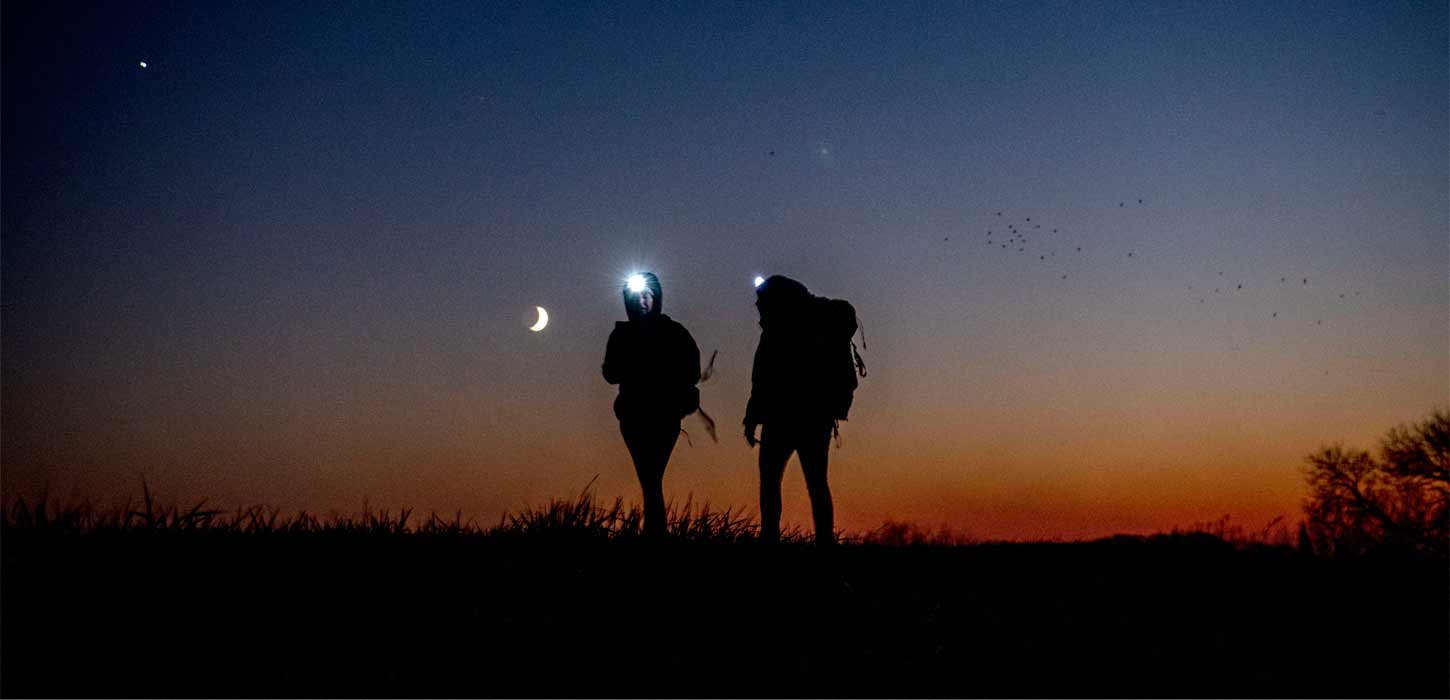 Vandring ved aftentide | Vadehavskysten