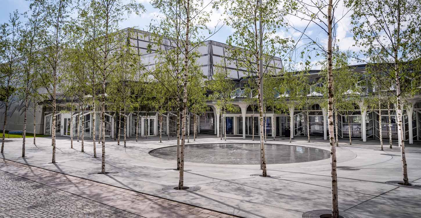 Musikhuset Esbjergs facade | Vadehavskysten