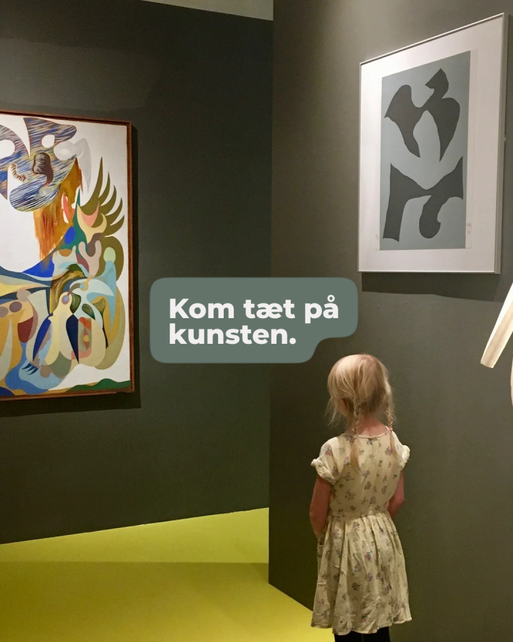 Kom tæt på kunsten