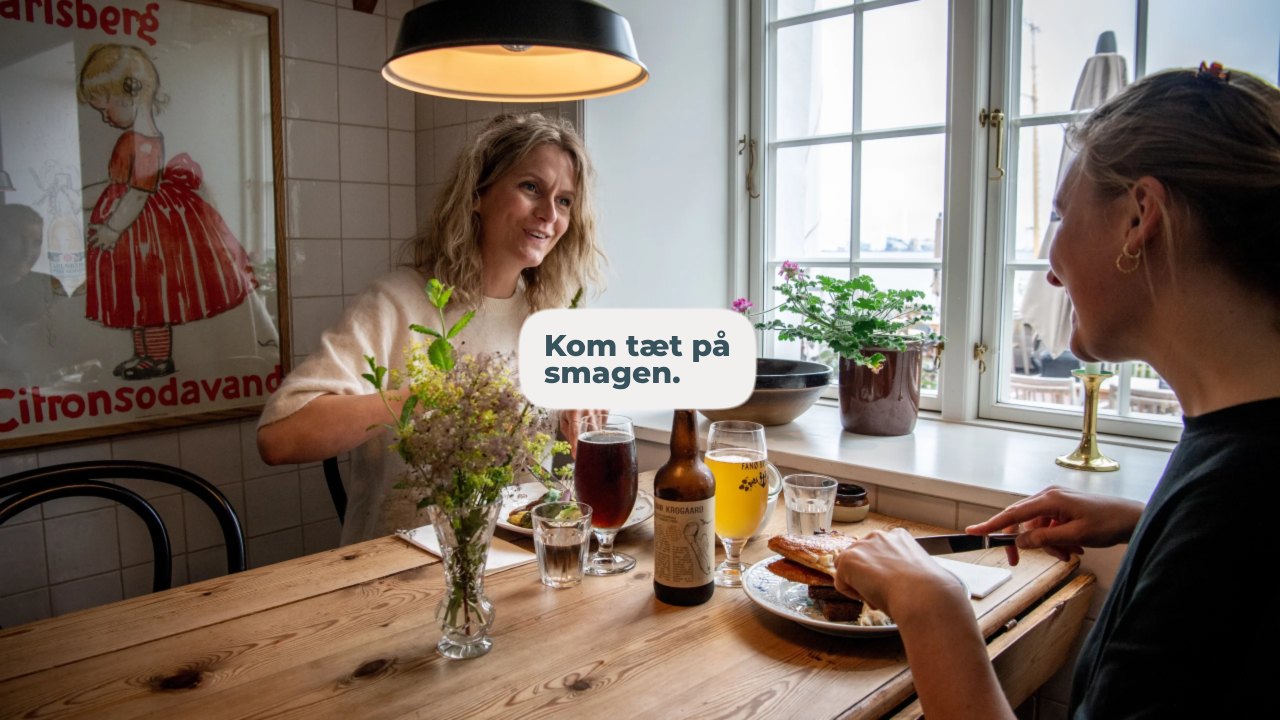 Kom tæt på smagen