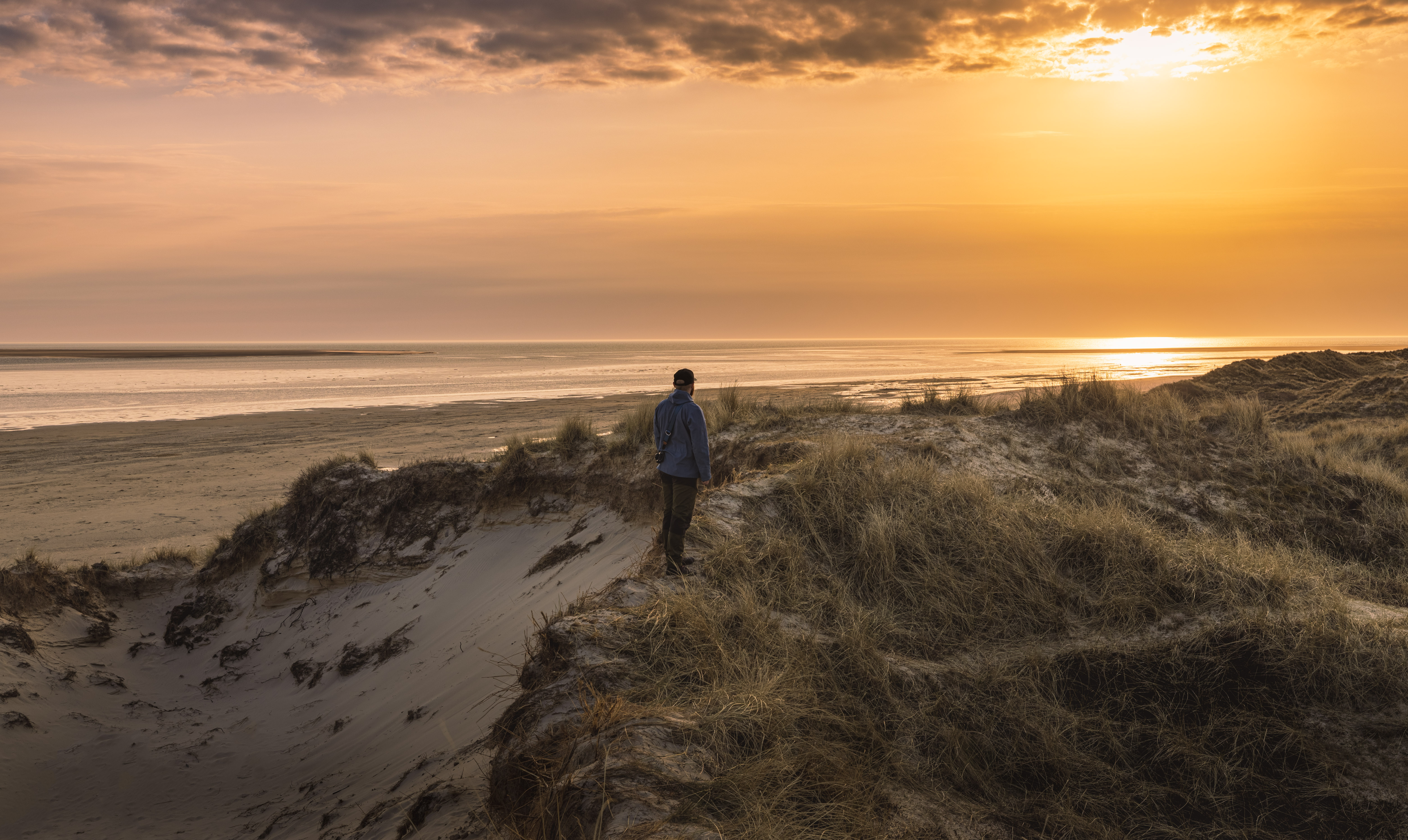 Aften ved havet
