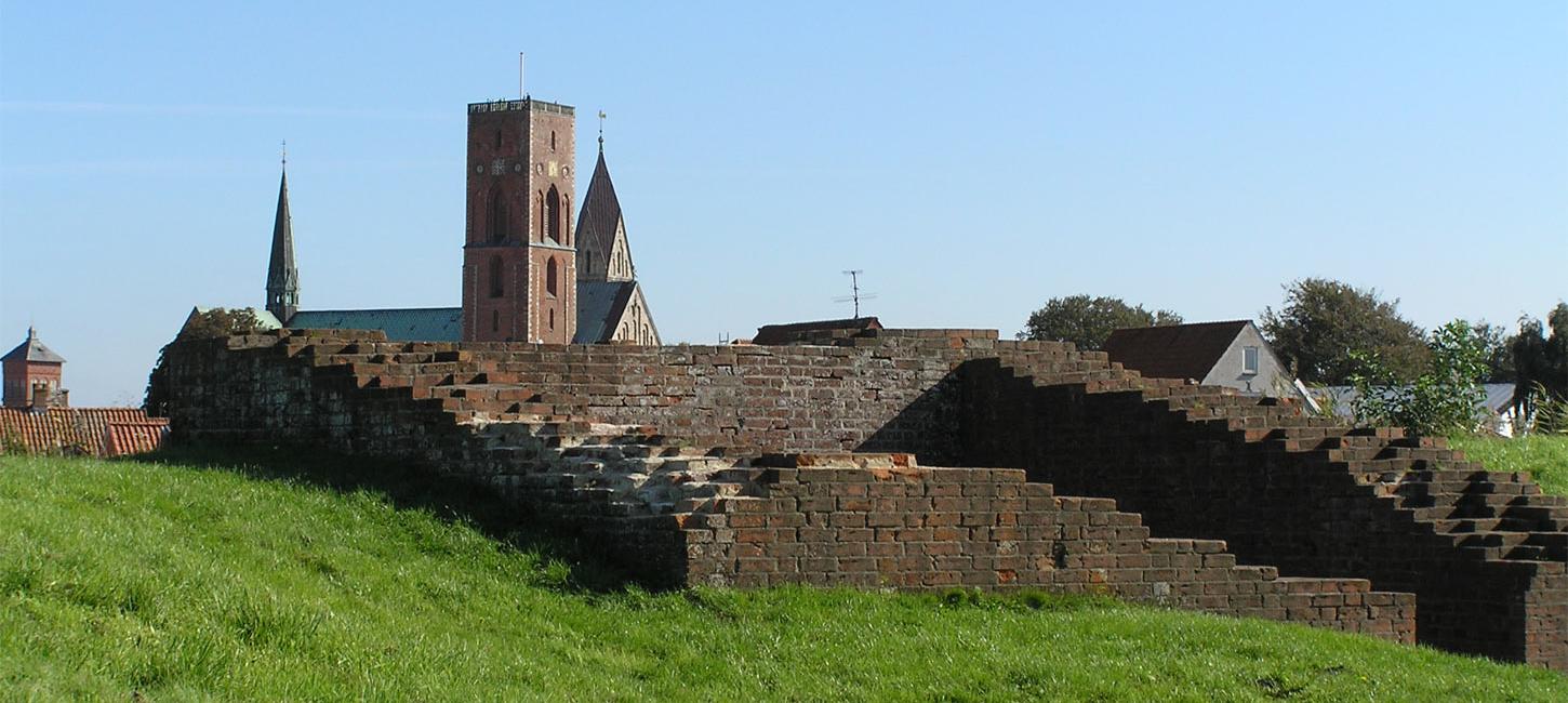 Ruin at Slotsbanken | By the Wadden Sea