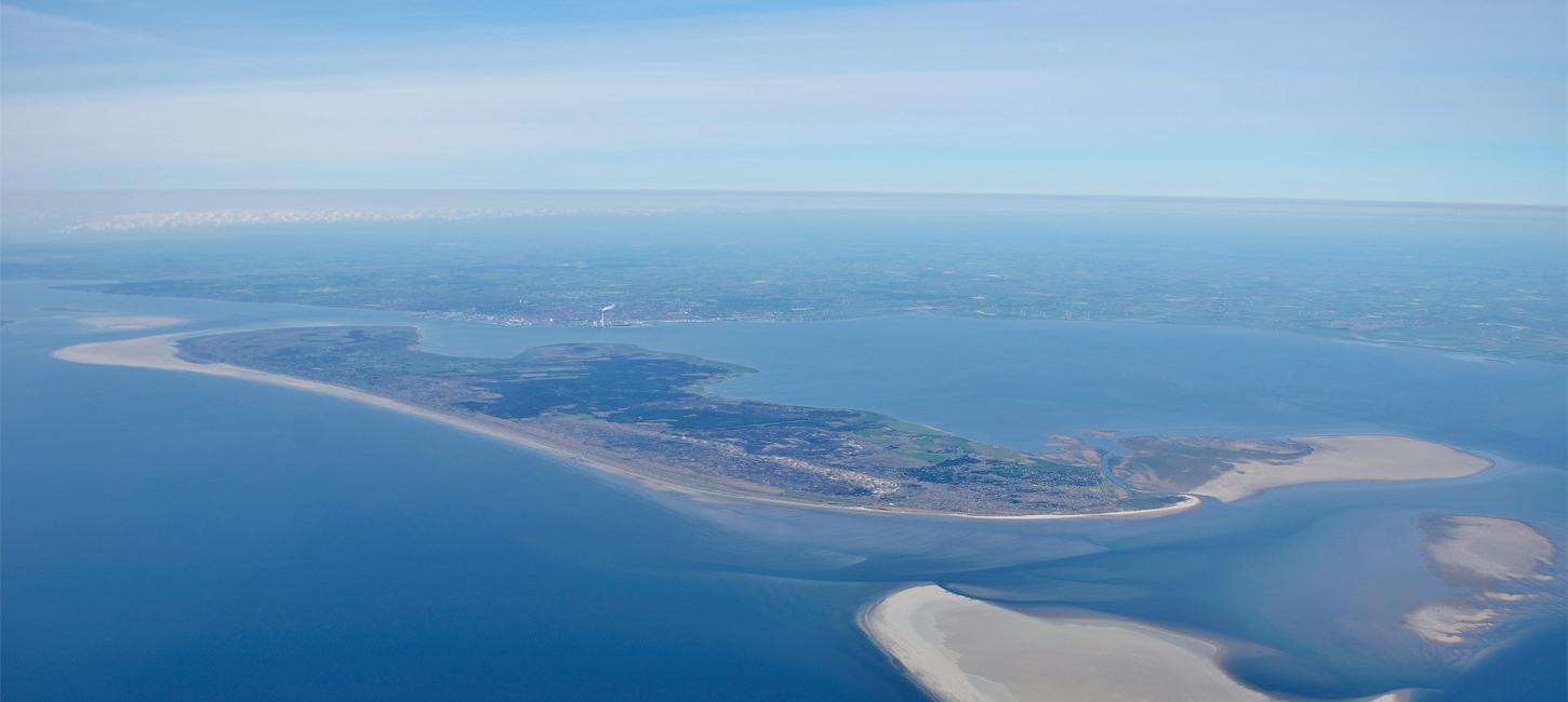 Fanø fra luften | Vadehavskysten