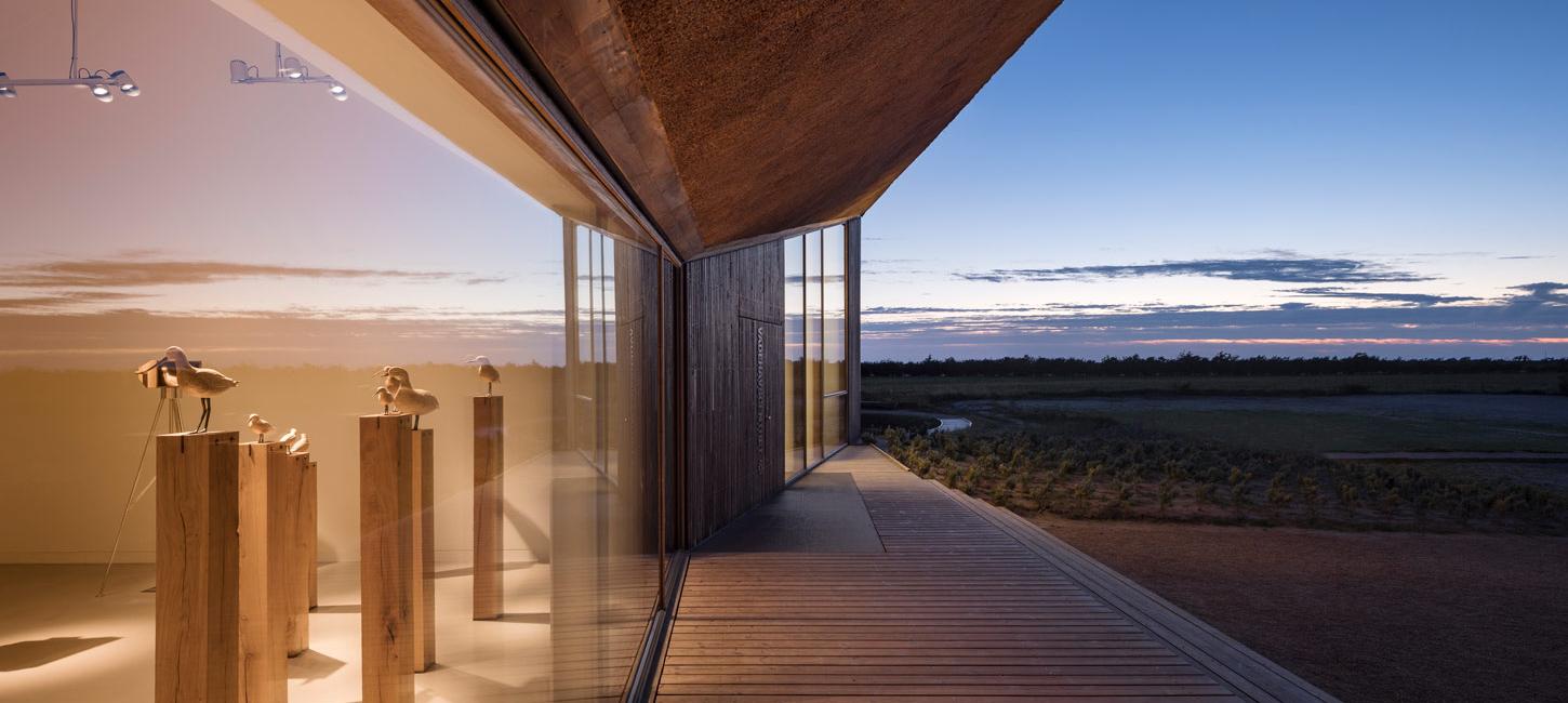 The view from the Wadden Sea Center | By the Wadden Sea