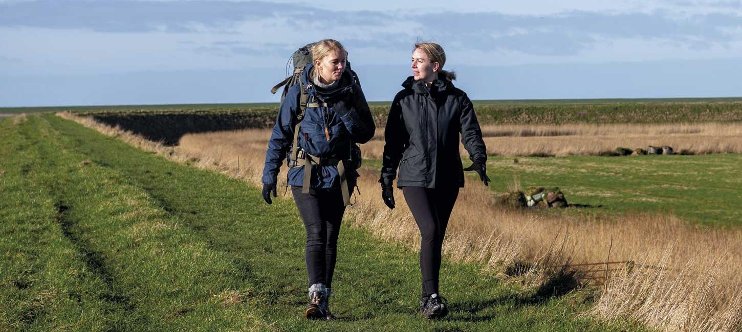 On a hike | By the Wadden Sea