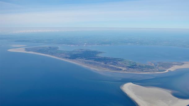 Fanø fra luften | Vadehavskysten