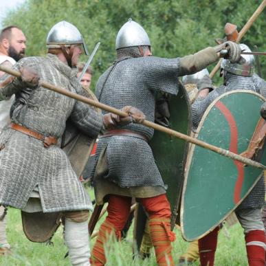 Viking battle | By the Wadden Sea