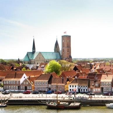 Ribe Domkirke og åen