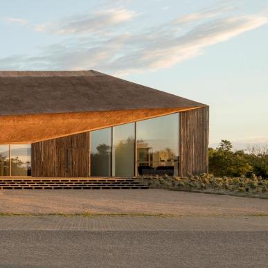 Entrance to the Wadden Sea Center | By the Wadden Sea