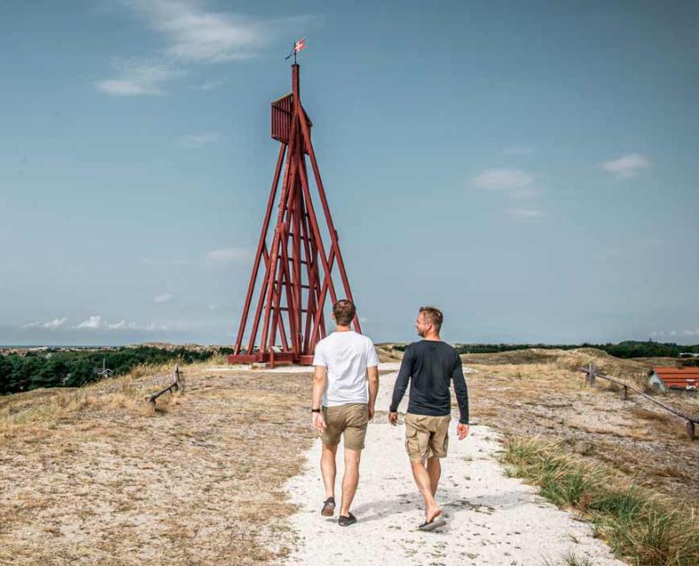 Sea mark on Fanø | By the Wadden Sea